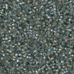 Miyuki Delica - 11/0 – Fancy Lined Blue Silver DB-2379