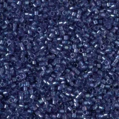 Miyuki Delica - 11/0 – Fancy Lined Han Blue DB-2386