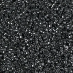 Miyuki Delica - 11/0 – Fancy Lined Dark Steel DB-2394