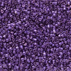Miyuki Delica - 11/0 – Duracoat Galvanized Dark Purple DB-2510