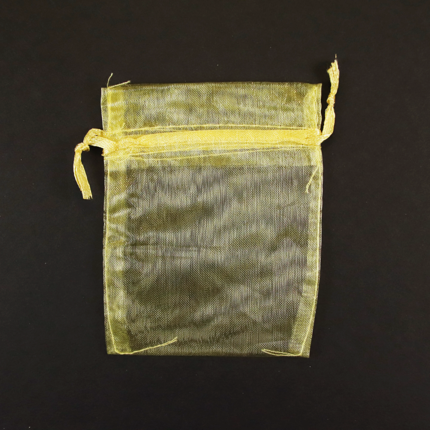 ORGANZA JEWELRY BAGS 8 x 10 cm – Gold