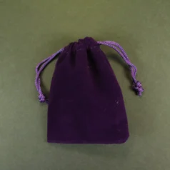 Alternative view of Velvet JEWELRY BAGS 8 x 10 cm – Purple