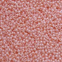 Czech Seed Beads, 10/0 - Pearlized Orange Ceylon (loose)