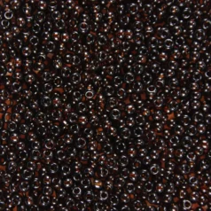 Czech Seed Beads, 8/0 - Transparent Brown (loose)