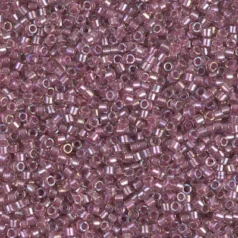 Miyuki Delica - 11/0 - Sparkling Antique Rose Lined Crystal DB-1745