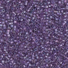 Miyuki Delica - 11/0 - Sparkling Purple Lined Crystal AB DB-1754