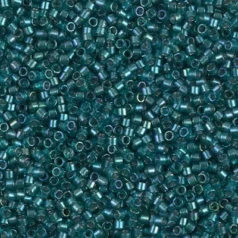 Miyuki Delica - 11/0 - Sparkling Aqua Green Lined Teal AB DB-1769