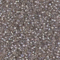 Miyuki Delica - 11/0 - Sparkle Pewter Lined Crystal AB DB-1772