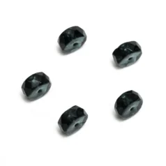 Preciosa Czech Fire-Polished Beads, 4x8mm Rondelle Wheel - Montana