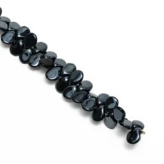 Bead, Preciosa Czech Glass Pip Beads, 5x7mm - Metallic Blue