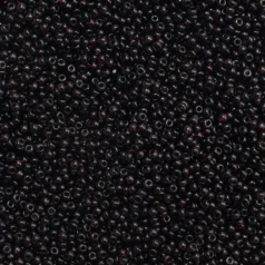 Czech Seed Beads, 13/0 - Transparent Dark Amethyst (loose)