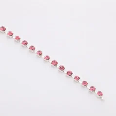 Alternative view of Fuchsia Rhinestone Banding Size 10 (approx. 2.7-2.8mm)