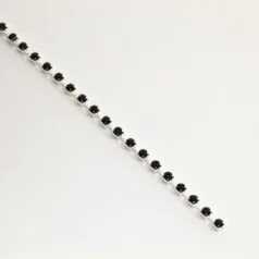 Alternative view of Emerald Rhinestone Banding Size 12  ( approx. 3.0-3.2mm)