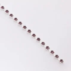 Alternative view of Light Amethyst Rhinestone Banding Size 12  ( approx. 3.0-3.2mm)