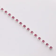 Alternative view of Fuchsia Rhinestone Banding Size 12  ( approx. 3.0-3.2mm)