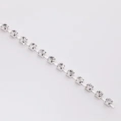 Alternative view of Crystal Rhinestone Banding Size 14 ( Approx.3.4- 3.5mm)