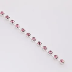 Alternative view of Rose Rhinestone Banding Size 14 ( Approx.3.4- 3.5mm)