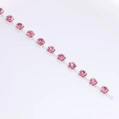 Alternative view of Fuchsia Rhinestone Banding Size 14 ( Approx.3.4- 3.5mm)
