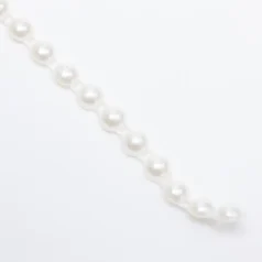 Alternative view of Plastic Pearl trimming #13  6mm, 30YDS/sp, Cream