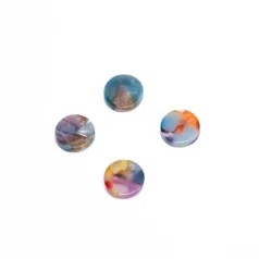 Acrylic Round 12mm with 1 hole