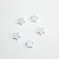 Plastic Beads Star Crystal 10 MM