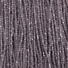 Czech Seed Beads, 9/0, 3-Cut - Opaque Dark Mauve (strung)