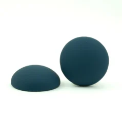 Round Matt Cabochon - Navy