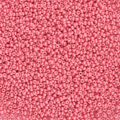 Czech Seed Beads, 10/0 - PermaLux Dyed Chalk Light Pink (loose)