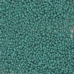 Czech Seed Beads, 10/0 - PermaLux Dyed Chalk Teal (loose)