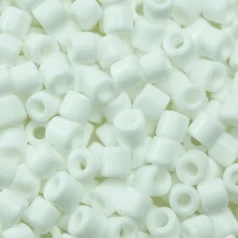 Preciosa  Rola Beads, Opaque Size 6.2mm - White (loose)