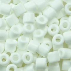 Preciosa  Rola Beads, Opaque Size 7.7mm - White (loose)