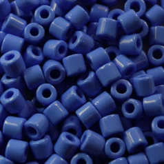 Preciosa  Rola Beads, Opaque Size 6.2mm - Medium Blue (loose)