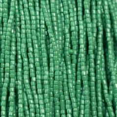 Czech Seed Beads, 9/0, 3-Cut - Opaque Luster (strung)