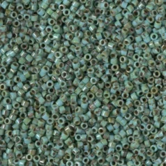 Miyuki Delica - 11/0 – Picasso Opaque Turquoise DB-2264