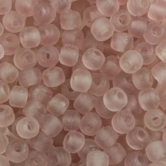 Beads, Glass Beads, 7mm Crow - Transparent Matte Light Purple