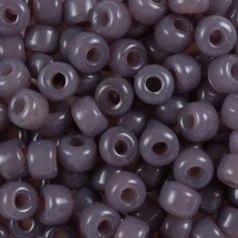 Glass Crow Bead - 9mm - Purple