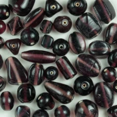 Mix Shapes Transparent - Purple