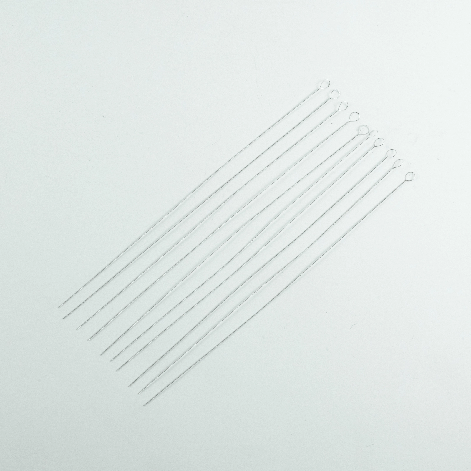 Needle Twisted Steel (Fine), 0.23x89mm  (10 needes per pack)