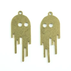 Brass Ghost Charm