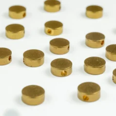 Brass Round Spacer Beads