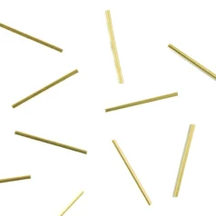 Alternative view of Brass Himmeli Tubes 1.5x0.2x25mm