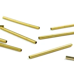 Brass Himmeli Tubes 1.5x0.2x25mm