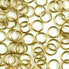 Brass Jump ring 5x0.7mm