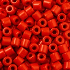 Preciosa  Rola Beads, Opaque Size 6.2mm - Light Red