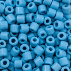 Preciosa  Rola Beads, Opaque Size 6.2mm - Blue Turquoise