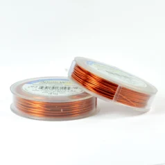 Artistic Wire SILVER 18ga. - Tangerine (20 feet/spool)