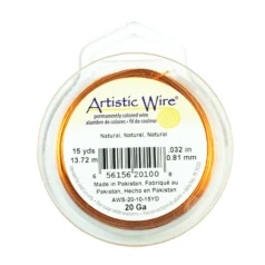 Alternative view of Artistic Wire 20ga. - Natural Copper (15 yards/spool)
