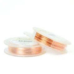Artistic Wire 20ga. - Bare Copper 99.9% pure CDA#110 (15 yards/spool)