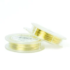 Artistic Wire 20ga. - Bare Yellow Brass