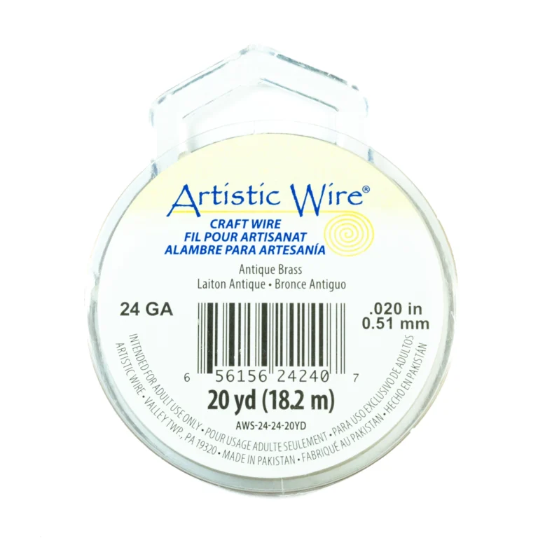 Artistic Wire 24ga. - Antique brass (20 yards/spool) - Image 2